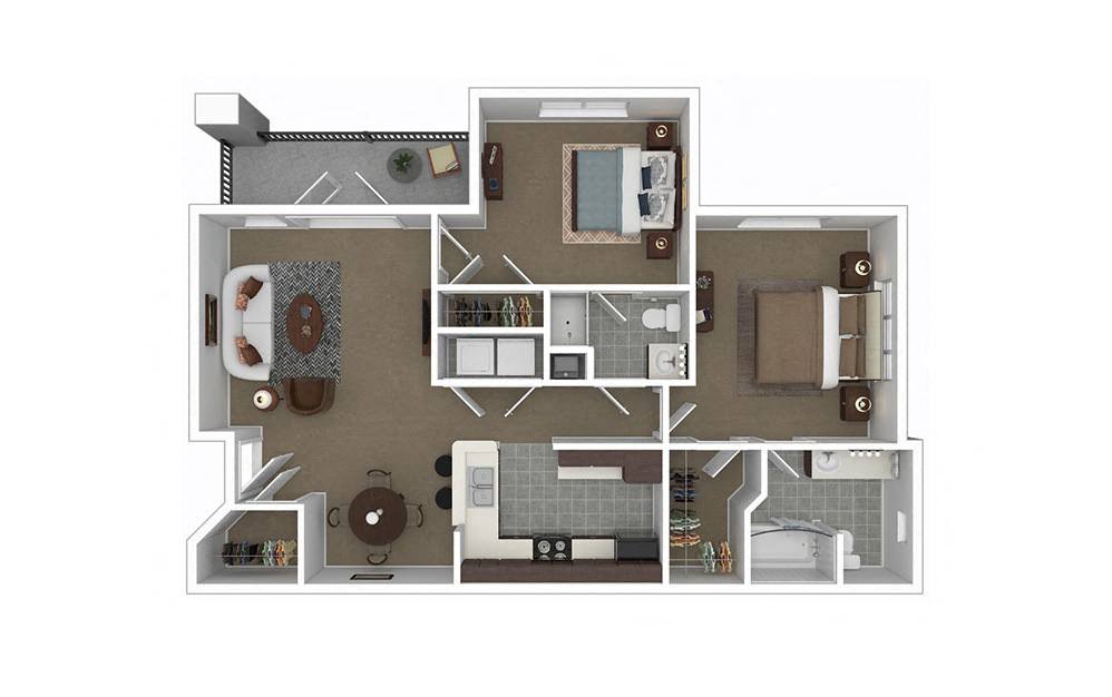 B3/B4 - Huntersville floor plan